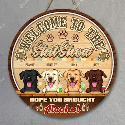 Labrador Door Sign - Gifts For Labrador Lovers | Pawcool ™