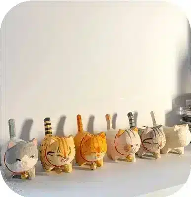 Cat Lover Gift Ideas: 15 Purrfect Cat Dad Gifts That Will Make Father'S Day Extra Special - Cat Dad Gifts | Pawcool ™ Wooden Cat Hand Carved - Cat Dad Gifts | Pawcool ™