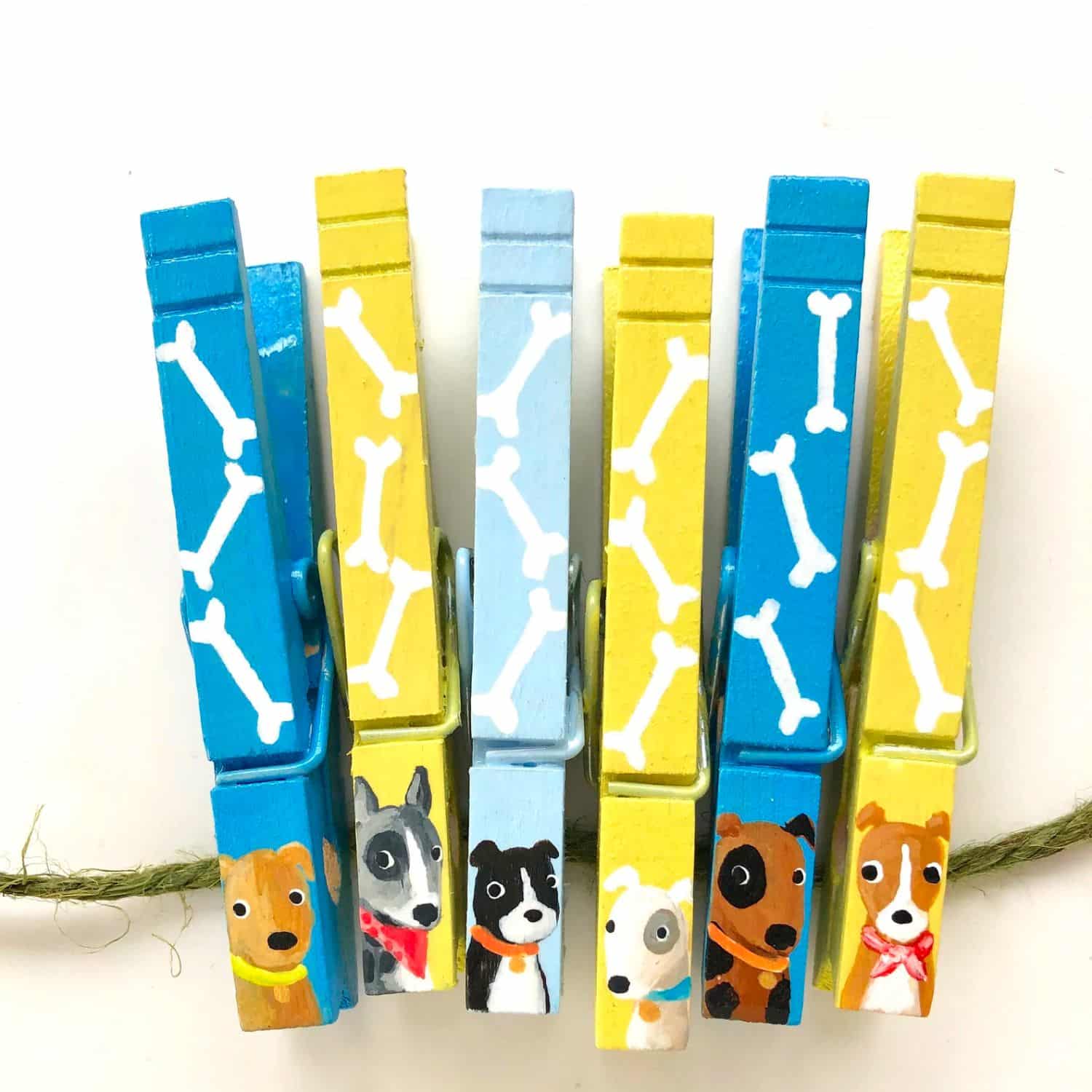 Dog Clothespins Or Hangers - Dog Decorations For Home | Pawcool ™